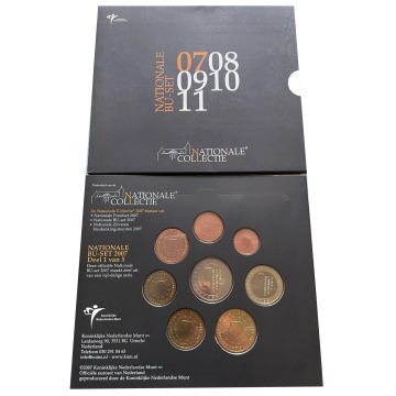 Conjunto Anual Moedas 2007 em BNC (BU) Pases Baixos